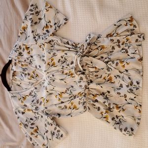 Sienna Sky Floral Blouse Sz S
